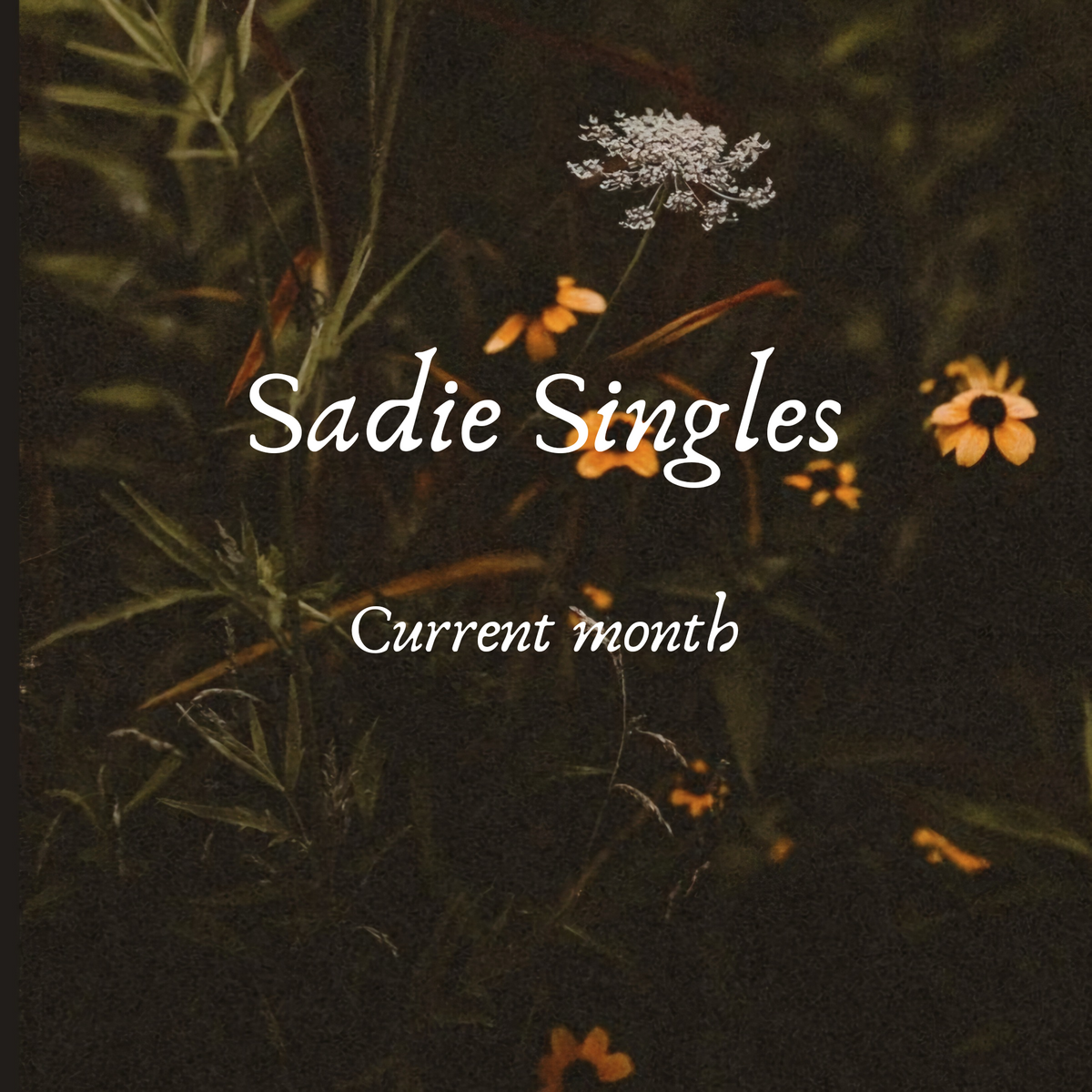 Sadie Singles- Current Gothic color of the month